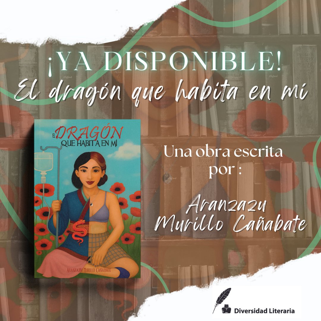 Diverliteraria's tweet photo. ✨📖 ¡Ya puedes disfrutar de El dragón que habita en mí! 🐉💫🌸
Una historia real, narrada desde el corazón ❤️‍🔥, donde una niña enfrenta la enfermedad ⚔️ como si fuera un dragón que devora su infancia 🕊️.
👇👇👇👇👇
https://t.co/P8v2ywpaz7 https://t.co/RfJQDjbOSw