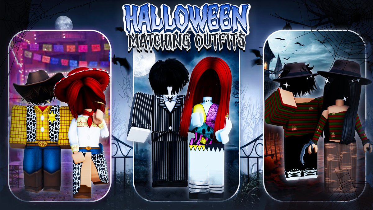 🎃As we head into spooky season I recently opened a Halloween costume home store game! Shop the looks here: roblox.com/games/99534831…