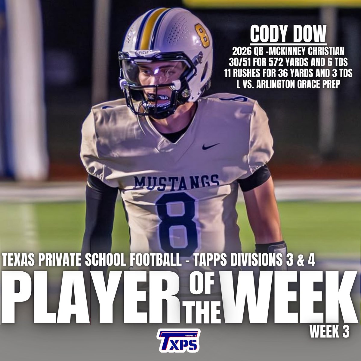 Texas Private School Football tweet media