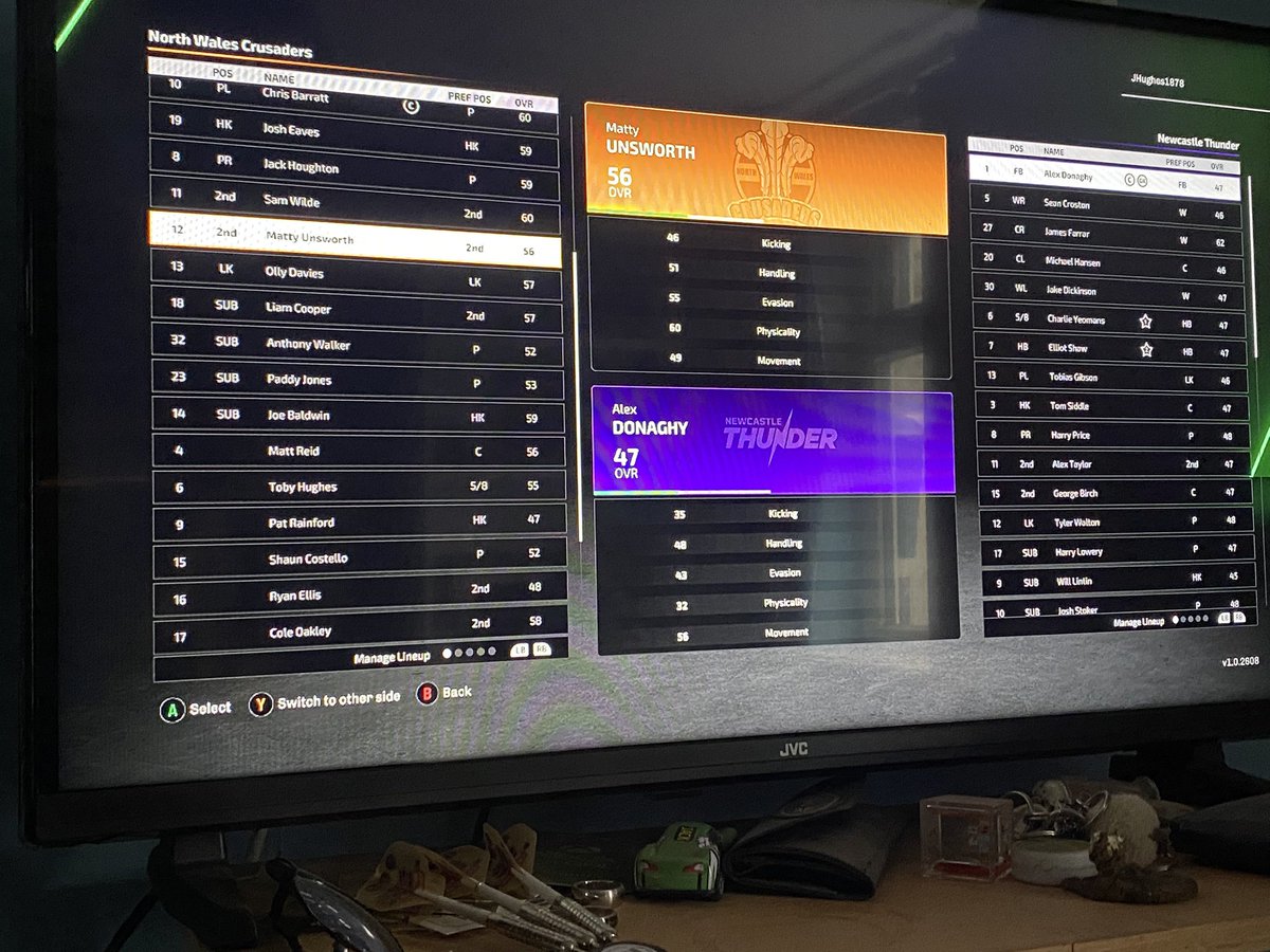 Once you appear on Jack’s Xbox means you are nearly there as a player <a href="/MJUnsworth96/">Matt Unsworth</a> 😆👍