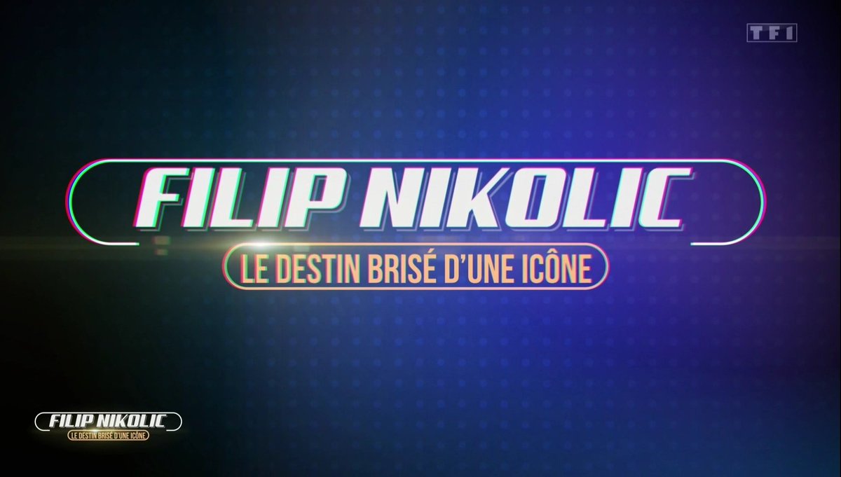 Soldatdesmedias's tweet photo. Actuellement sur @TF1, le documentaire inédit #FilipNikolic : le destin brisé d'une icône ! #Filip https://t.co/za3QacU2vc