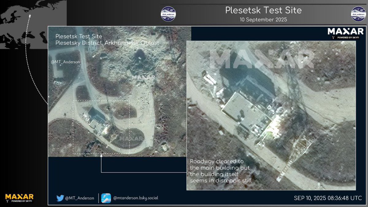 ⚡🇷🇺 سنة تقريباً بعد فشل اختبار صاروخ RS-28 “Sarmat” الثقيل في قاعدة بليسيتسك الفضائية – ولا توجد أي مؤشرات على بدء الإصلاحات

📍 وفقًا للتقارير، وبعد الانفجار الأولي للصاروخ على الأرض، لا يزال الحفرة والمبنى المتضرر في الموقع كما هما، دون أي محاولة إصلاح تُذكر.

❌ هذا يعني أن