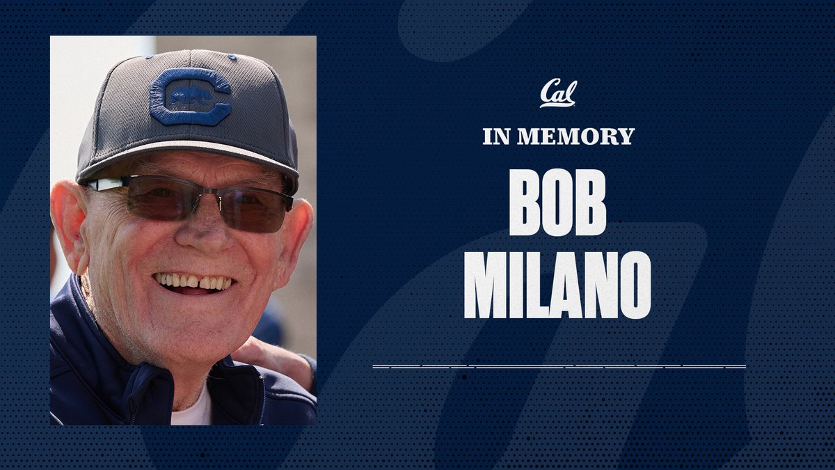CalBaseball's tweet photo. Legendary Cal Baseball Coach Bob Milano Passes Away

✍️ https://t.co/uClKqdWNfO https://t.co/MZjBdR1WWC