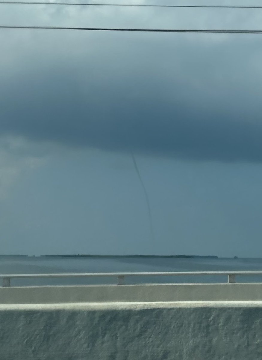 Typical Monday waterspout… 🌪️