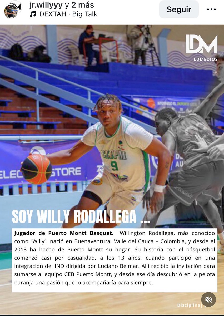 Hace años lideré una jornada inédita en Puerto Montt; captando talentos deportivos con los niños y niñas de Pueblos Migrantes del sistema educacional en Puerto Montt. Se agradece la mención del joven talento Willy Rodallega. Nada es casualidad 🫡