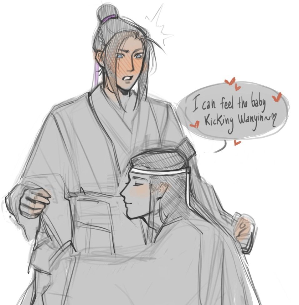 #JiangCheng #LanXichen #MDZS #xicheng 💙💜 
JC: ngh--Y-YOU-- SHAMELESS!!!