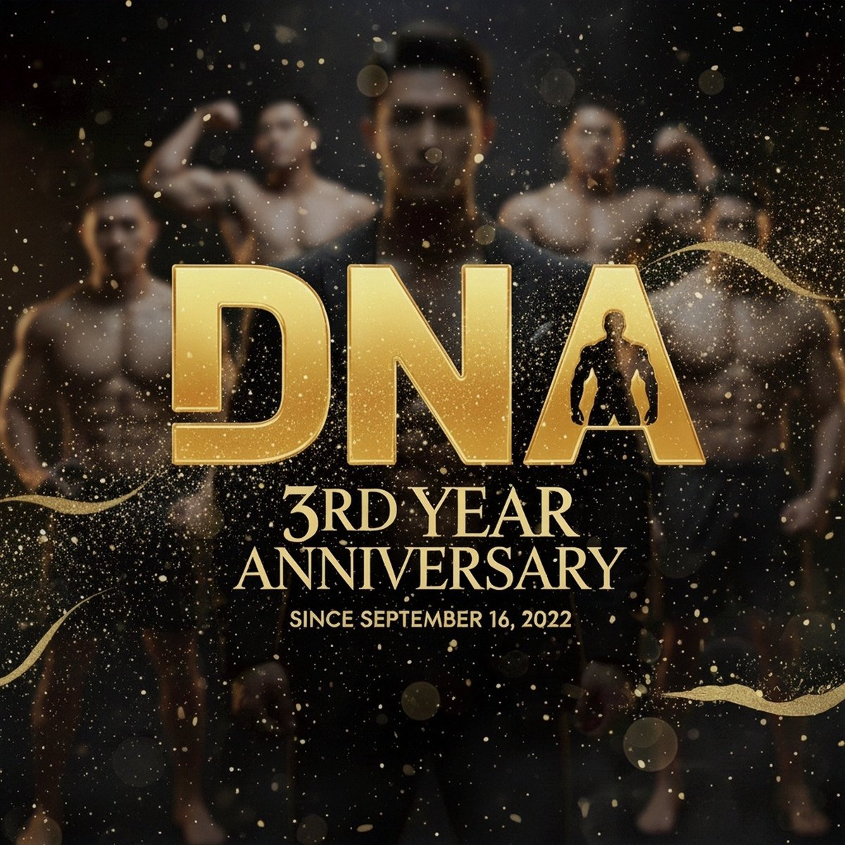 DNA TURNS 3 TODAY! 🍾🔥🥂

Since Sept 16, 2022, we’ve kept it curated, safe, game-changing — setting the gold standard in Manila’s orgy scene.

3 years later? We’re still hitting the right spots and raising the bar. 

Here’s to more nights of heat, sweat, and unforgettable fun!🌡️