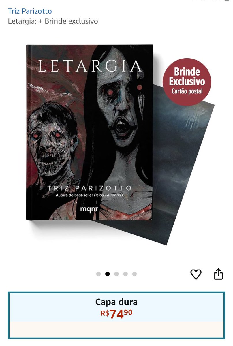LETARGIA! O segundo livro da triz está na pré-venda! 🖤