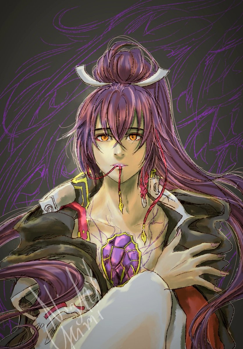 NightzYami's tweet photo. - Reunion -

This is an illustration of my story (that I drew in case I forgot) about Subaru souls were fused together by the black dragon and it begins to control him once again.
Even though he had already started opening his heart to someone. https://t.co/HC6H88AmZP