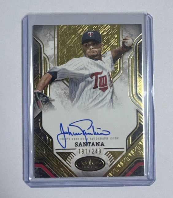 RT for a chance to win this autograph from Minnesota Twins legend Johan Santana out of 2025 <a href="/Topps/">Topps</a> Tier One.

Must be following <a href="/realmnsportsfan/">Minnesota Sports Fan</a> and <a href="/tlschwerz/">Ted</a> to be eligible.