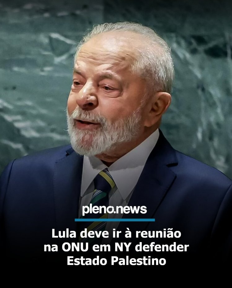 Será possível? 
Lula está com visto vigente e tem a presença confirmada na 80ª Assembleia Geral da ONU (Organização das Nações Unidas), em Nova York, no final de setembro.