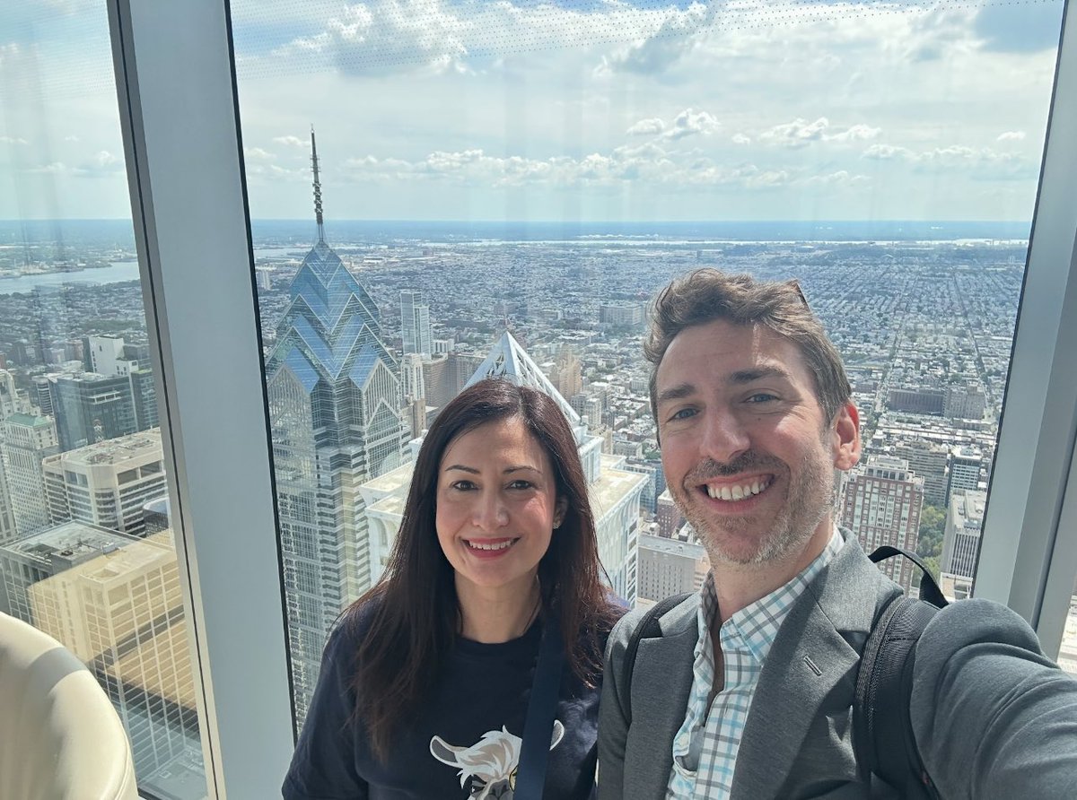 East Coast Meetup Monday Bonus with <a href="/singingmechanic/">neptune104</a>. Coffee, talking <a href="/UplandMe/">Upland</a>, and views at the Comcast Technology Center.