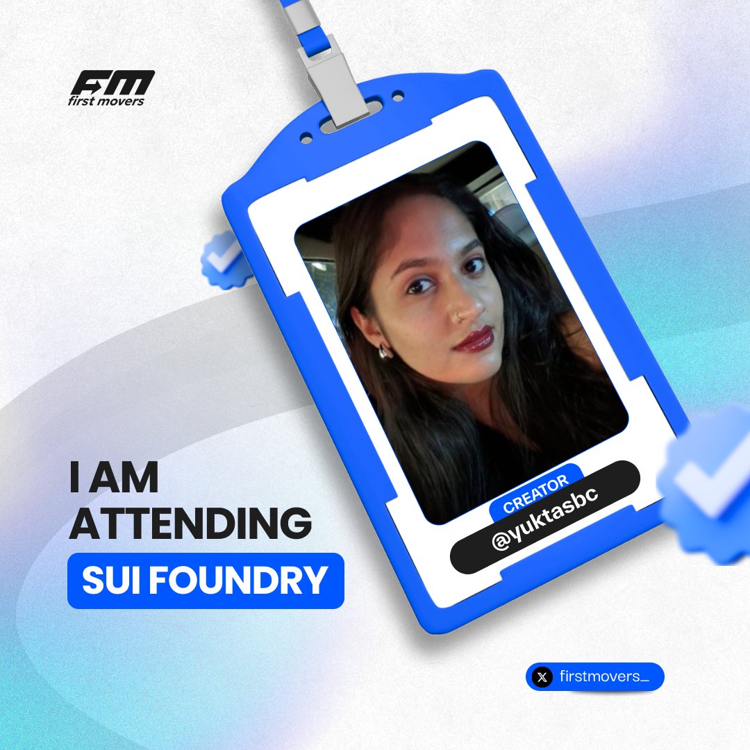 Yukta Sharma (@yuktasbc) on Twitter photo Woke up with this β¨
Super pumped to be a part this!!!
<a href="/firstmovers_/">First Movers</a> <a href="/SuiNetwork/">Sui</a> Woke up with this β¨
Super pumped to be a part this!!!
<a href="/firstmovers_/">First Movers</a> <a href="/SuiNetwork/">Sui</a>