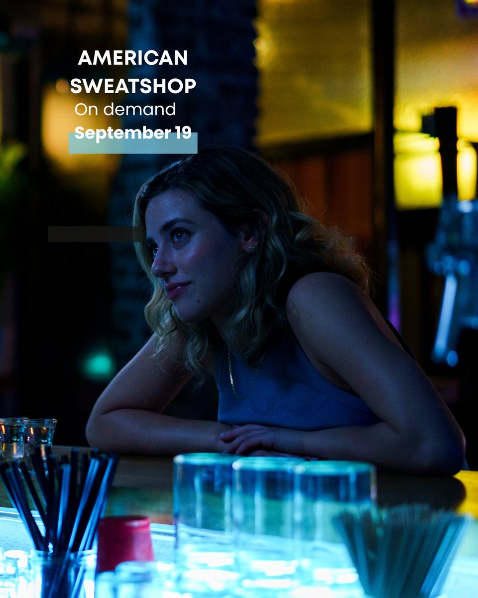 Route 504 PR (@route504pr) on Twitter photo Coming this week:
AMERICAN SWEATSHOP (<a href="/vortexmediainc/">Vortex Media</a>), dir. Uta Briesewitz
September 19, On Demand
A look at the toll of social media through the eyes of Daisy Moriarty, who, while dealing with a chaotic personal life, finds herself sucked into the underbelly of the internet. Coming this week:
AMERICAN SWEATSHOP (<a href="/vortexmediainc/">Vortex Media</a>), dir. Uta Briesewitz
September 19, On Demand
A look at the toll of social media through the eyes of Daisy Moriarty, who, while dealing with a chaotic personal life, finds herself sucked into the underbelly of the internet.