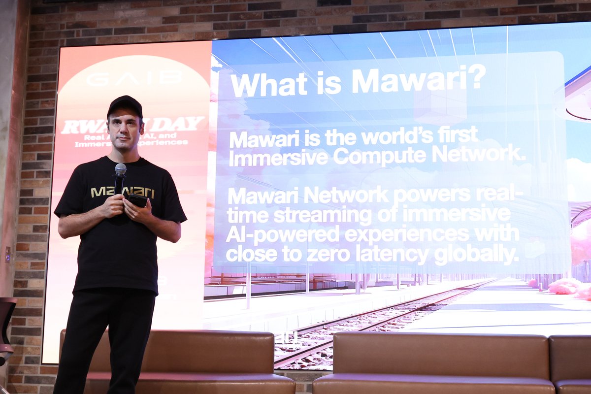 gaib_ai's tweet photo. RWAiFi Day Seoul was a success! 🇰🇷

300 participants onsite joined us for an afternoon of real conversations on RWA, AiFi, robotics, and immersive tech.

Huge thanks to our co-hosts @Incentiv_net & @MawariXR, and partners @saharaai @KaitoAI @carv_official @SonicLabs @puffer_finance @TalusNetwork @solayer_labs for making this event possible!

And to our community, your energy made this day unforgettable 🙌