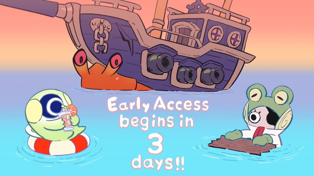 gse_official_'s tweet image. Just THREE DAYS left until Early Access!

Please take a look at this next wonderful Ratatan illustration by our Weapon Designer, Asagiri-san ✨

#Ratatan #Countdown #3DaysToGo