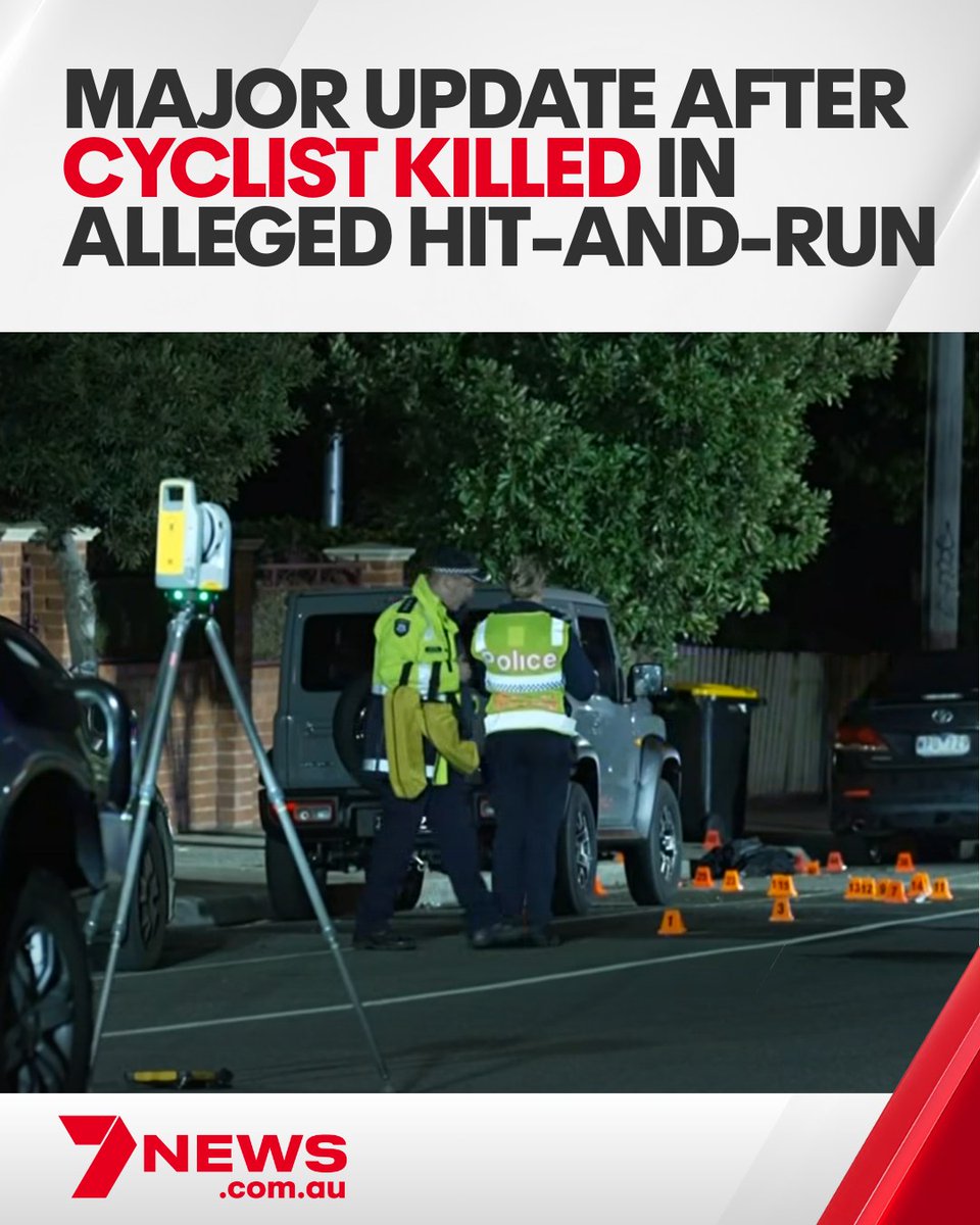 7NewsMelbourne's tweet photo. A woman has been charged after a cyclist was killed in an alleged hit-and-run in Melbourne’s north.📌 DETAILS: https://t.co/5Ovdrg4WFw #hitrun #crime #court #coburg #melbourne https://t.co/pJ0nybu4xy