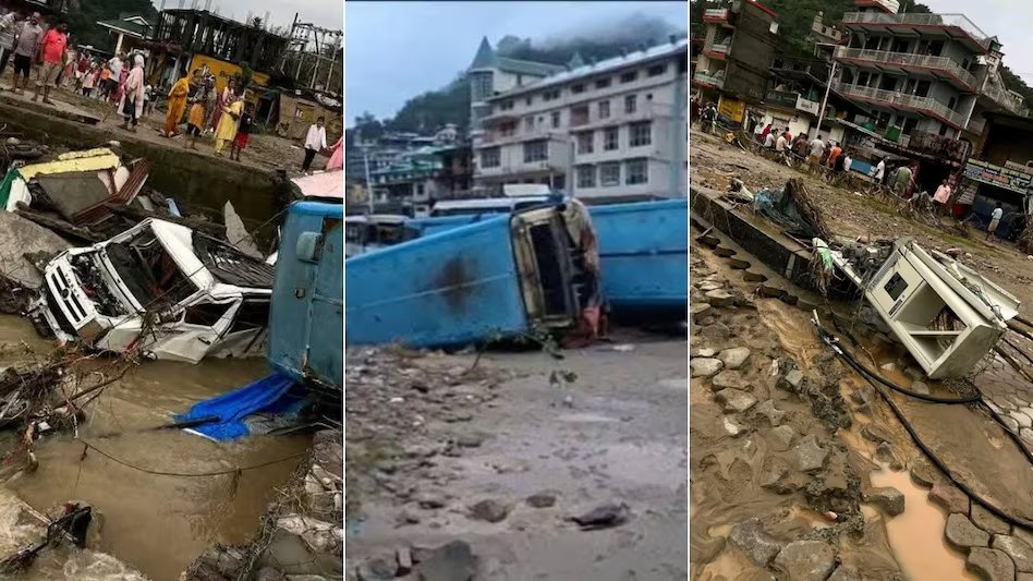 हिमाचल प्रदेश में बारिश अब सिर्फ मौसम का बदलाव नहीं, बल्कि लोगों के लिए मुसीबत बन गई है. धरमपुर में बादल फटने से जहां पूरा बस स्टैंड जलमग्न हो गया, वहीं शिमला और आसपास के इलाकों में भूस्खलन ने जनजीवन को अस्त-व्यस्त कर दिया है. हर तरफ पानी, मलबा और तबाही का मंजर है.