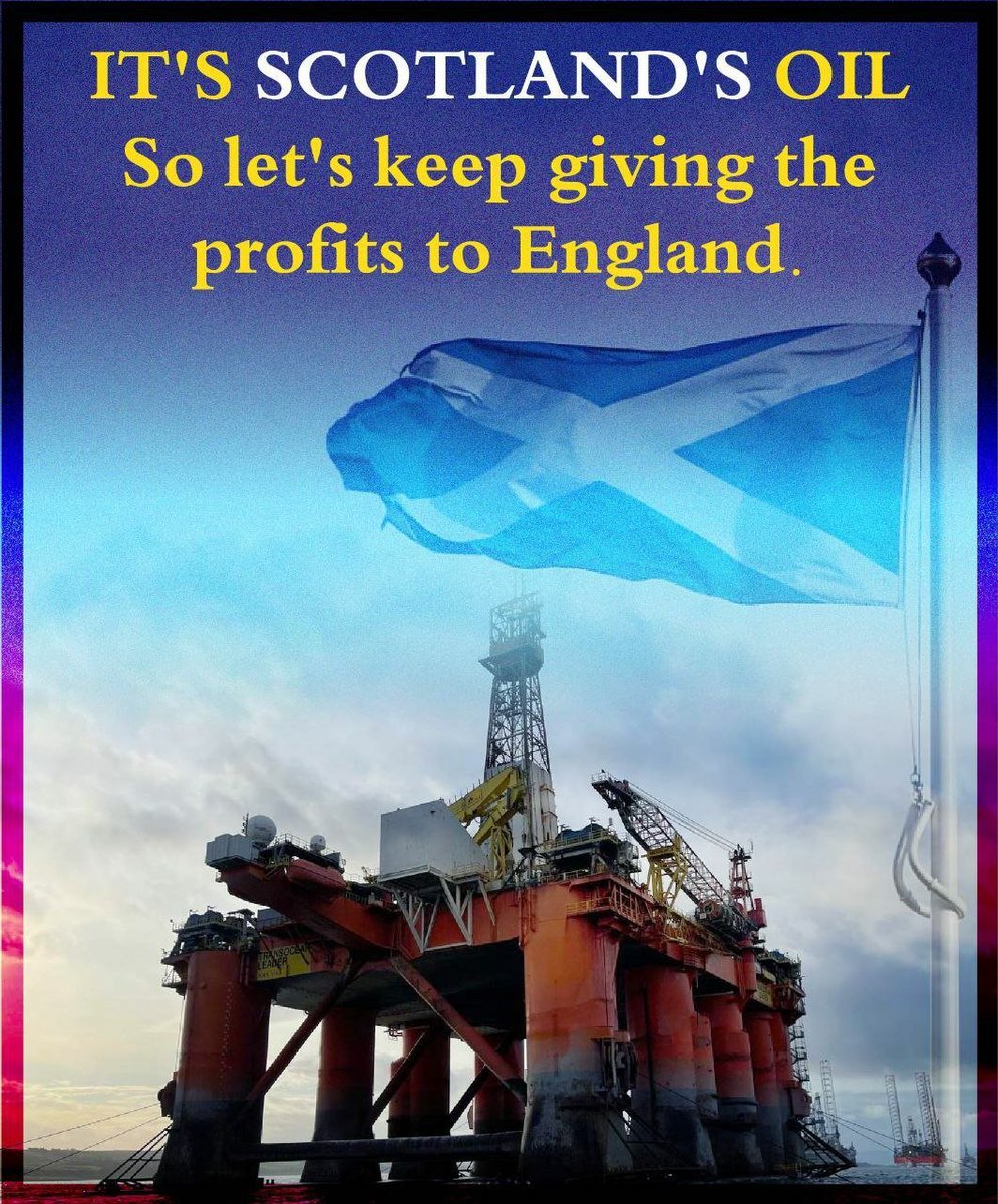 It’s Scotland’s oil. But the profits? Still flowing south.  
Decades of extraction, billions in revenue—yet our communities see crumbs.  
Independence isn’t just cultural. It’s economic justice.