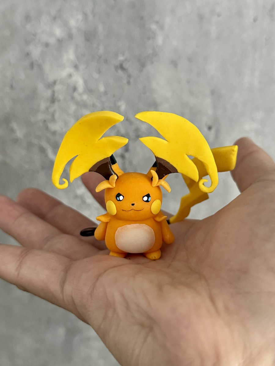 100均の粘土で メガライチュウY⚡️
 #PokemonLegendsZA