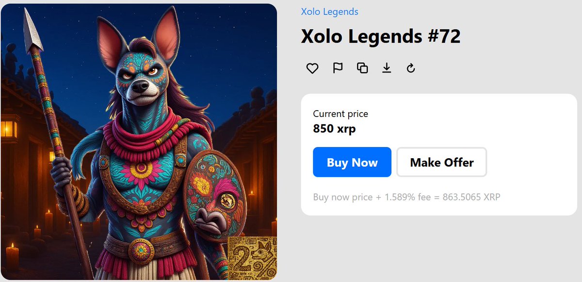 XRPXolo's tweet image. 🔥🐾 Xólotl walks the Shadow Plains—guardian of souls, keeper of the eternal flame. Claim this ancient force and receive **2% off Xolo travel services**. His presence is power, his path a rite of transformation.

Mint at xrp.cafe/collection/xolo
xrpxolo.xyz