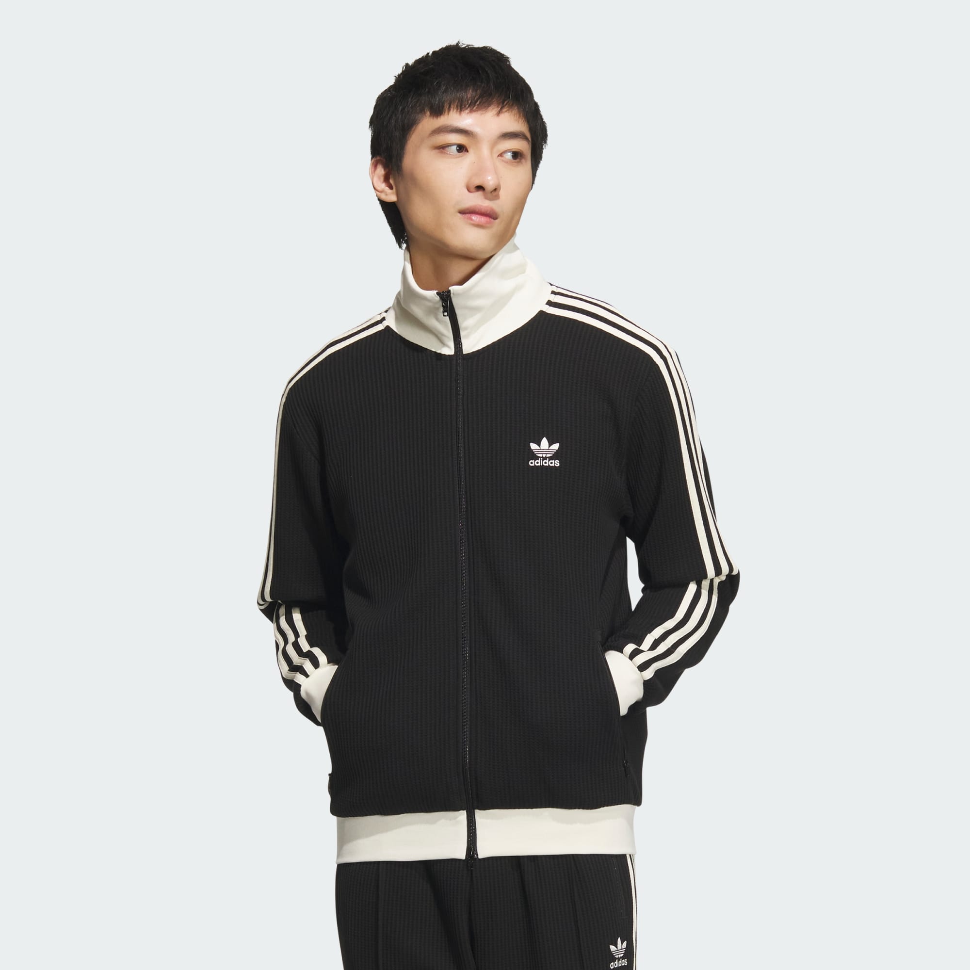 adidas ワッフルクラシックトラックトップ adidasトラックジャケット アディカラー ワッフル クラシック