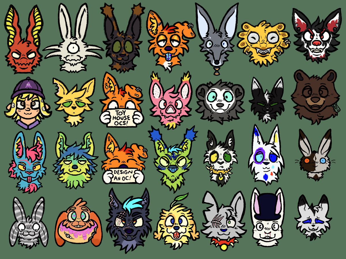 Everyone except for Parker is done!! I think I’m gonna use some of these drawings in my thesis project OwO