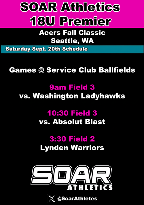 Schedule this weekend for Acers Fall Classic.  2nd Tourney of fall.  
<a href="/bucssoftball/">Whitworth Softball</a>
<a href="/SacStSoftball/">Sacramento State Softball</a>
<a href="/SOU_Softball/">SOU Softball</a>
<a href="/Softballsfuture/">Softballs Futures 🇺🇸</a>
<a href="/softball_dugout/">The Softball Dugout</a>
<a href="/Softball_Home/">Softball Home🥎</a>
<a href="/SBRRetweets/">Softball Recruiting Reposts</a>
<a href="/ExtraInningSB/">EXTRA INNING SOFTBALL</a>
<a href="/SoftballDown/">Down South Softball</a>
<a href="/CoastRecruitsSB/">Coast Recruits 🥎</a>
<a href="/SFState_Gators/">SF State Athletics</a>