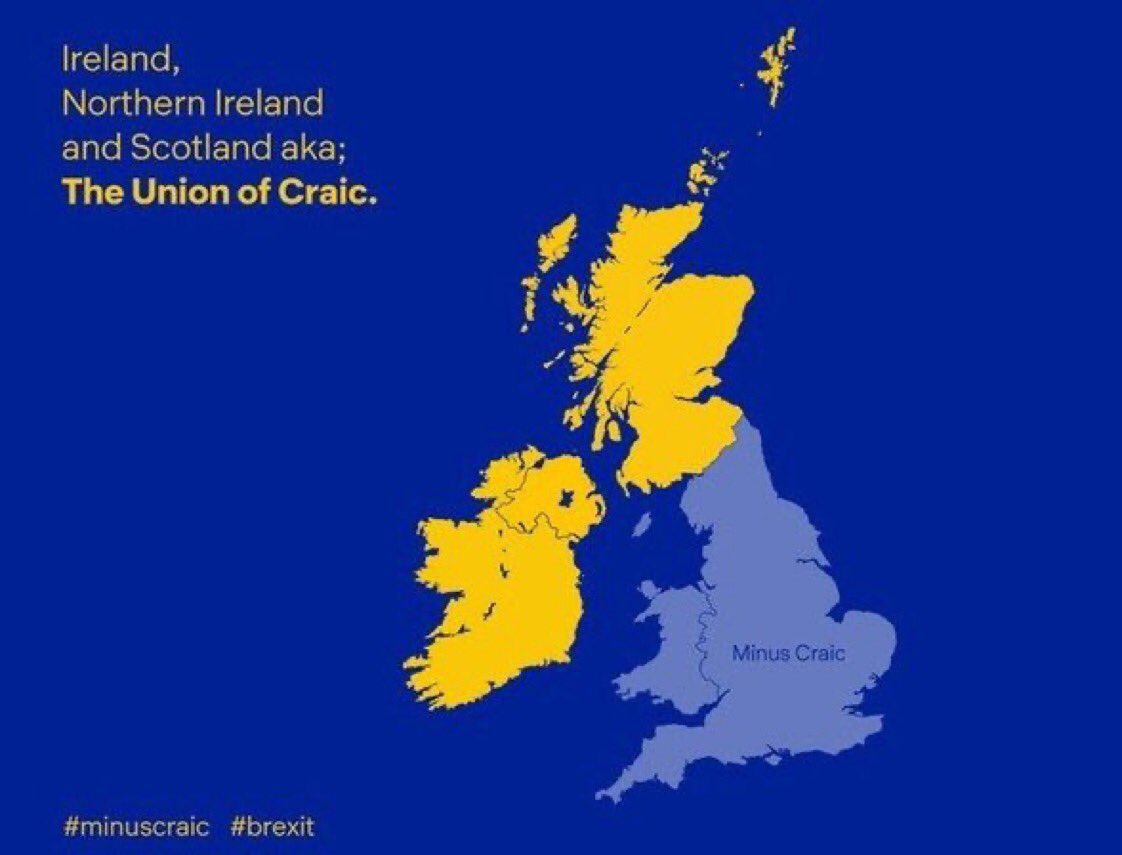 Behold the ‘Union of Craic’: Scotland, Ireland,and NI as a powerhouse alliance, while ‘Minus Craic’ England sinks in Brexit isolation. Scottish independence could forge this Celtic economic boom,escaping Westminster’s parasitic grip on our oil,renewables, and billions in wealth