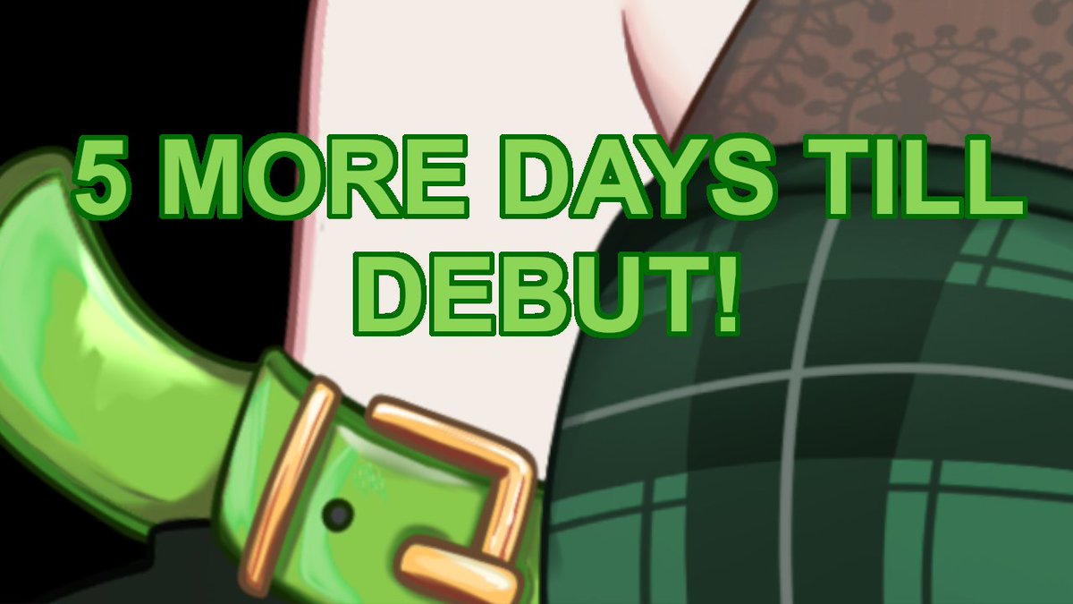 SSBcraft's tweet image. 5 more days till my 2D LIVE DEBUT &amp;amp; 1 Year Partner Anniversary stream!
Join me at: 
Saturday Sept 20th, 2025
Approximately(+/-30mins): 
9:30pm PDT | 10:30pm MDT | 11:30pm CDT | 
🐯🍱💚
twitch.tv/ssbcraft
youtube.com/@BentoMidori
#Vtuber #ENvtuber #VtuberDebut
See you there!
