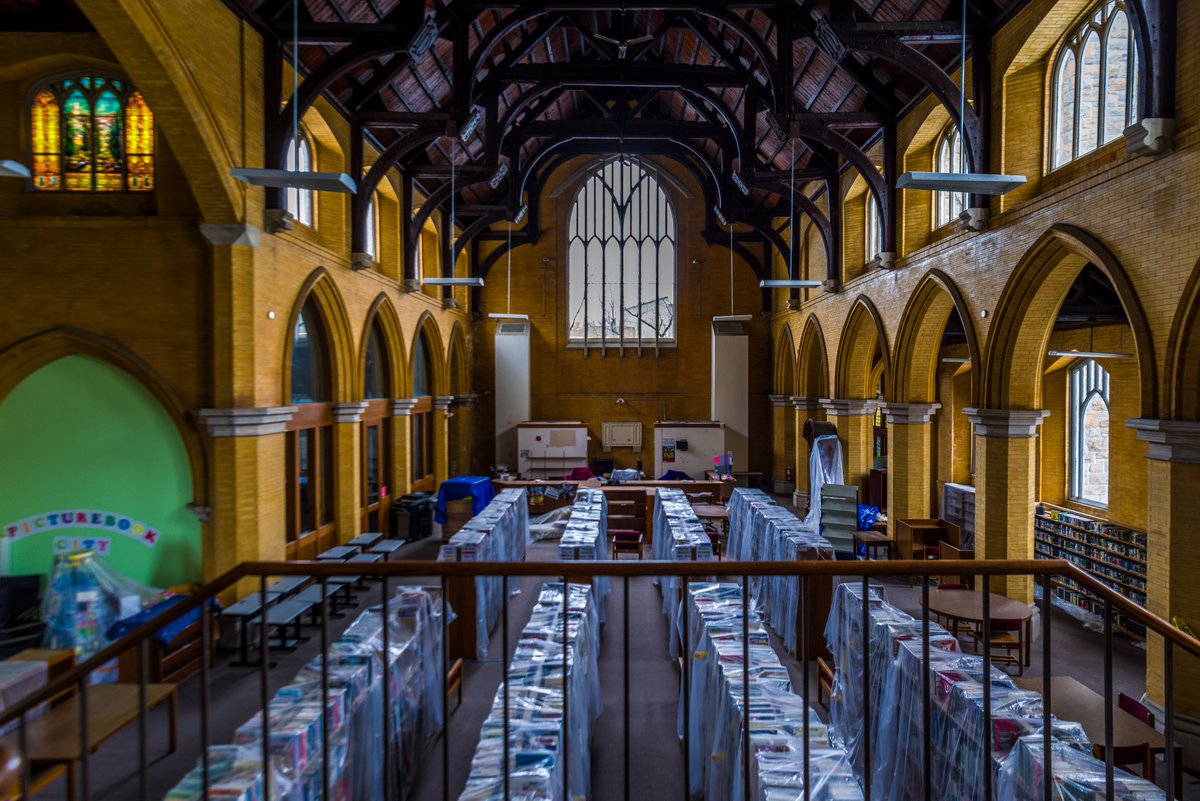 #Abandoned library in New York State, USA