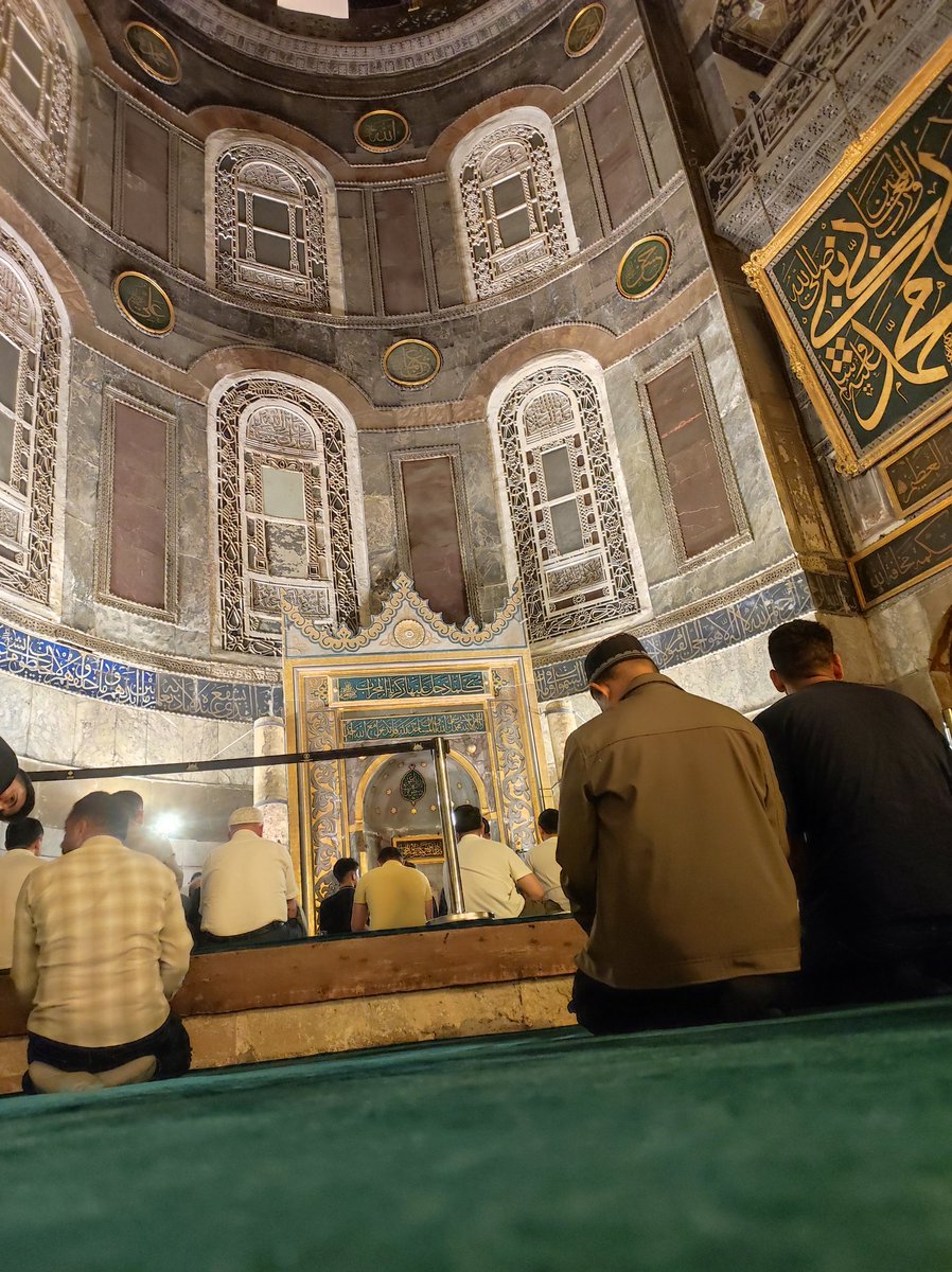 Dualar edildi ✅
Haydi Bismillah...
#ayasofya