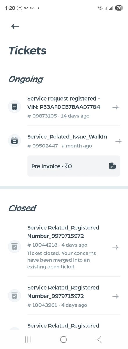 DilipMalani5's tweet photo. @OlaElectric More than 40 days, till scooter at service centre, I'm in Long queue. 
I would request to every Ola EV buyer, First Visit Nearest Ola service than take your decision to Fall into the well.
@bhash @suvonilc @Khalidaaalbadri @akhandelwal https://t.co/9RhzWLy5G9