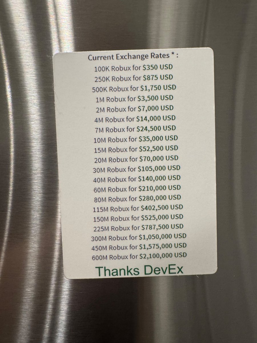 When your devex fridge magnet is out of date