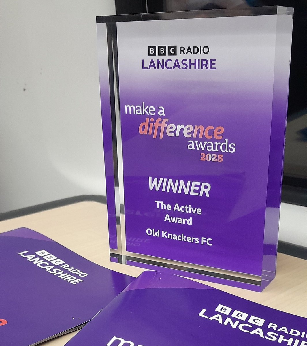 Old Knackers FC tweet media
