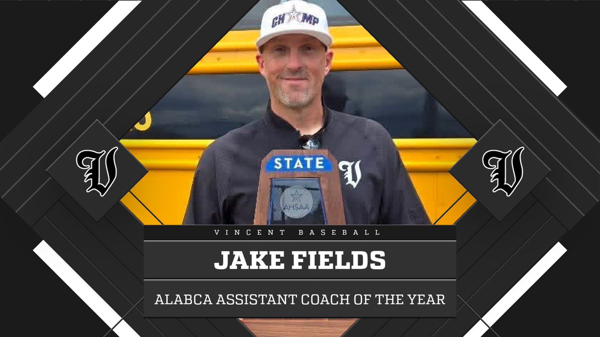 Congratulations to our 2025 ALABCA Assistant Coach of the Year…Coach Jake Fields. Everyone who is familiar with our program knows what he has meant to this program for many years. He voluntarily gives his time, energy, and love to our players. Thank you Coach Jake/Randy/Terry.