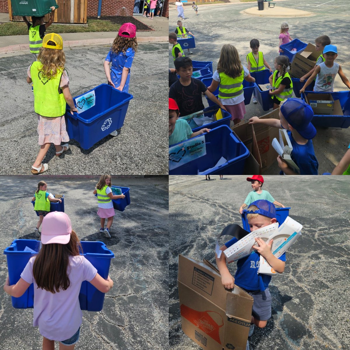AndMMilestogo's tweet image. Studio One Recycling Team and Litter Critters hard at work today at @EpicElementary. Keeping our school clean and green! ♻️🦝 @LIBERTYSCHOOLS #sharethegoodlps #lpsepic #recycle