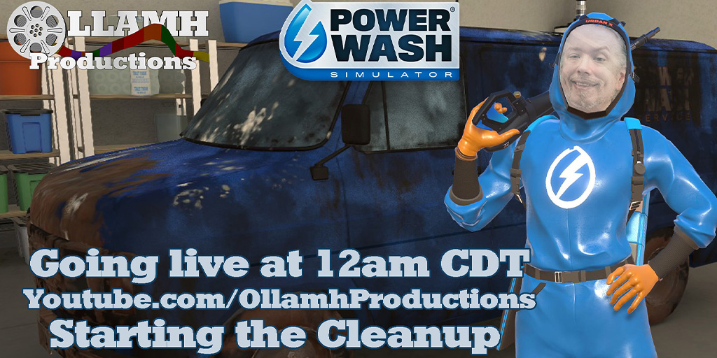 OllamhProducers's tweet image. Now that we&apos;ve cleaned up crime scenes, let&apos;s wander around Muckingham and see if we can clean it all up. I&apos;m sure there won&apos;t be any strange, bizarre things happening.

Going live at Midnight CDT

youtube.com/live/xyvAph81k…

#PowerwashSimulator #Futurelabs #Livestream