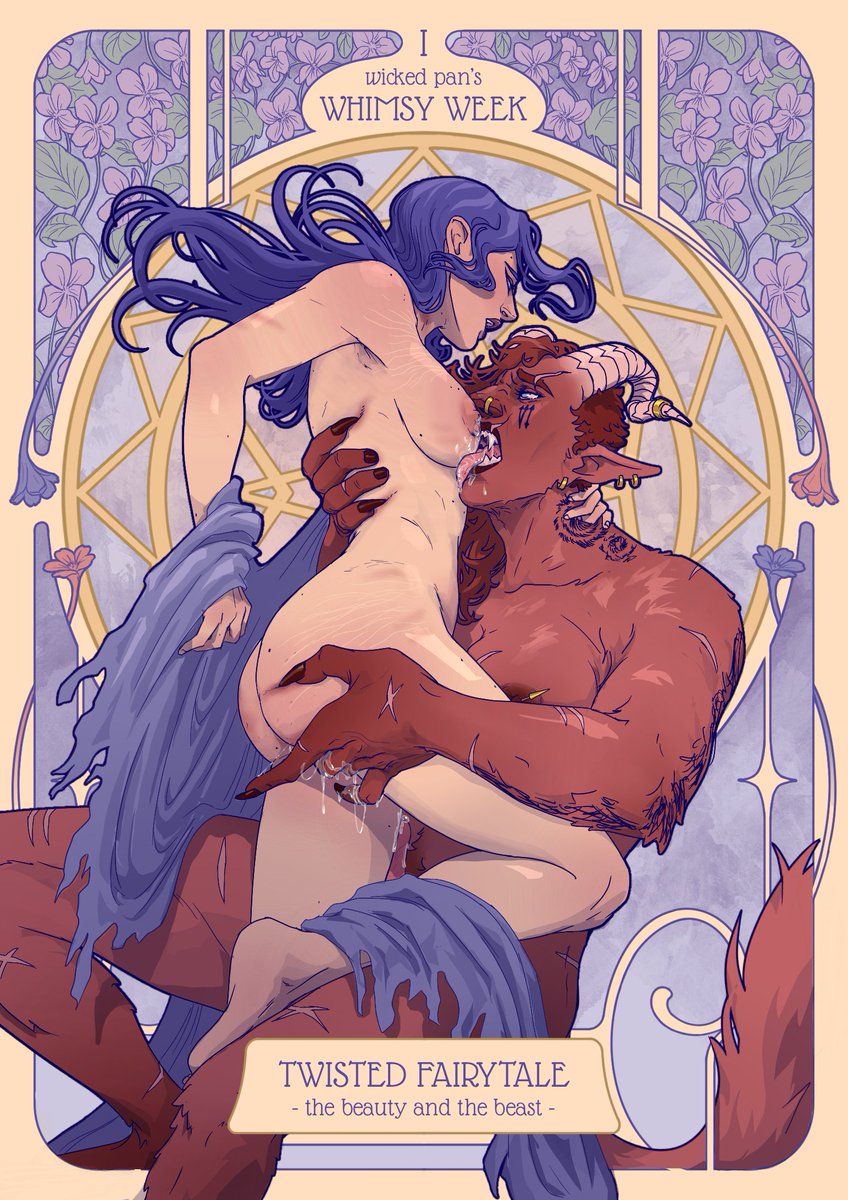 wickedpan_'s tweet photo. Whimsy Week NSFW Day 1: Twisted Fairytale

Beauty and the Beast🥀

#Arcane #whimsyweek #whimsyweekNSFW #Caitvi 

I am pleased to start showing you guys what I've been working on for the past weeks! check the comments ❤️💙 https://t.co/L7yixMnH6y