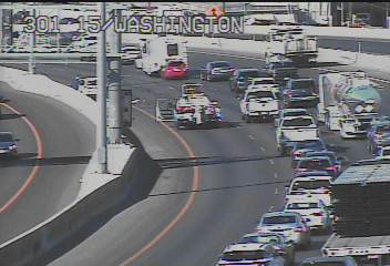 *TRAFFIC ALERT* (3:51p) - Left lane blocked on 15N/Washington. (Pic RTC/FAST)