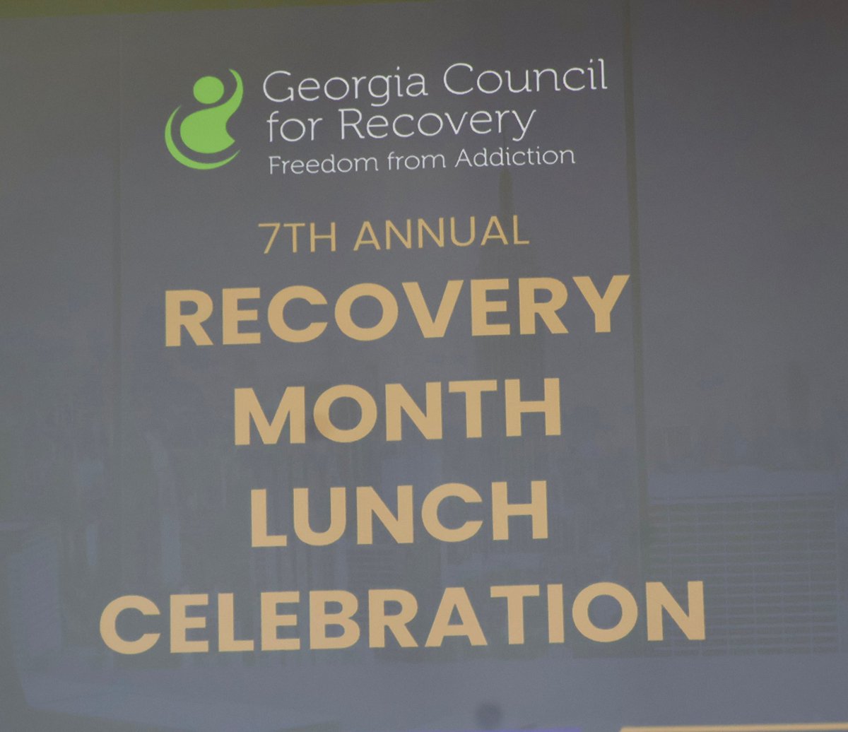 What an honor to be able to speak at the 7th Annual Official Recovery Lunch at the Buckhead Club. Tremendous group of recovery leaders from all across Georgia.