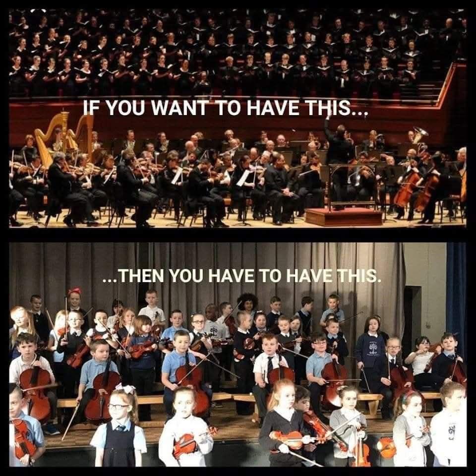 The arts matter. 🎼