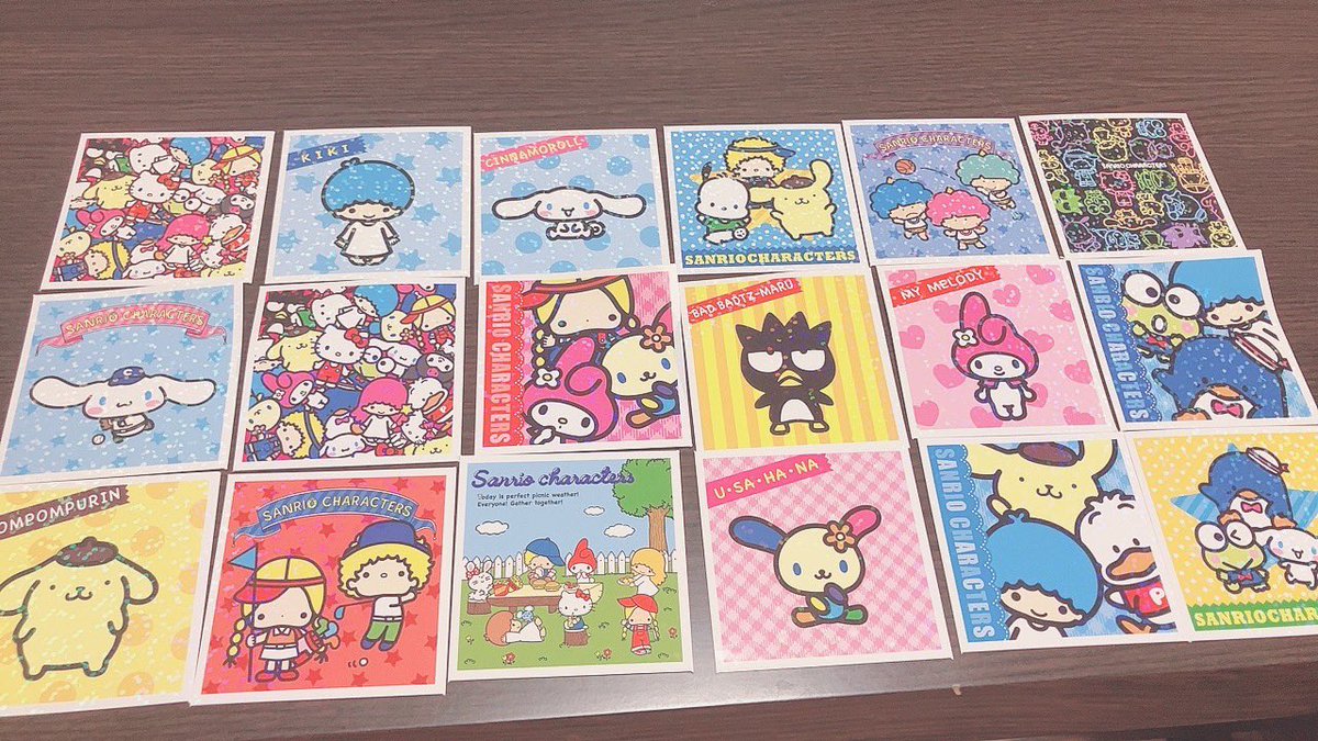 帰省先のキャンドゥで初めて見た〜！！
レトロかわいいシール՞ ̥_  ̫ _ ̥՞🤍
シナモン多めで嬉しいし、他の子も好き🫶🏻💗 ̖́-