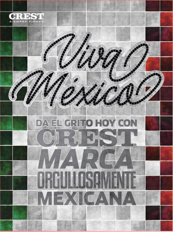 De las tierras que nos vieron nacer, queremos conmemorar hoy esta fecha tan importante para nosotros los mexicanos.

¡Que viva México! 🙌🏼🇲🇽

#Crest #OrgullosamenteMexicanos #HechoEnMéxico #NadiePegaPisosComoCrest