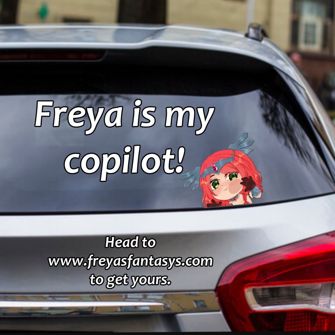 FreyasFantasys's tweet photo. Warning: May cause cuteness to your commute! Get your own car peeker sticker at our website and add a little more freya to your life. 

#PeekerSticker #AnimeCar #CuteSticker #CarSticker #CarDecal https://t.co/ZwF79Cmd00