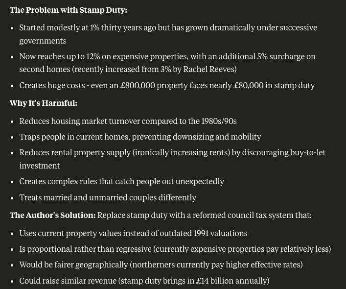 This really needs to happen. Stamp Duty is just crazy in the modern age. Summary attached of growing support for this reform