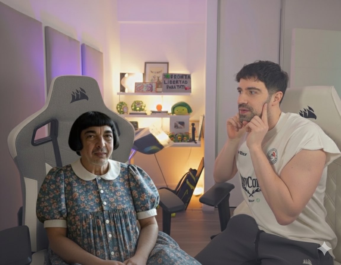 Darín anda de gira promocionando Mafalda y aunque parezca increíble fue al stream de Martín Cirio a reírse.