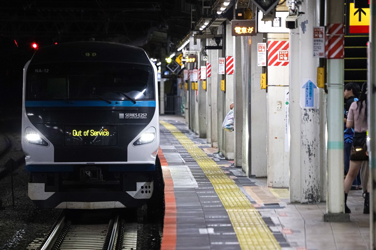 E257系の日本語、アメリカ語、無表示を体感できた3連休