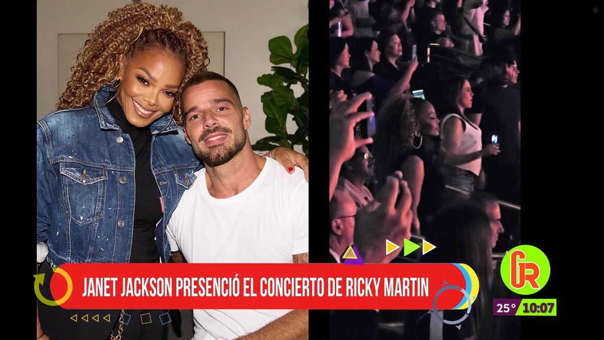 Ricky Martin admirado por Janet Jackson y al final acompañado de sus hijos
#TelevisaMonterrey #GenteRegia #ViX #RickyMartin #JanetJackson 
➡️ youtu.be/OW_Ow145fdA