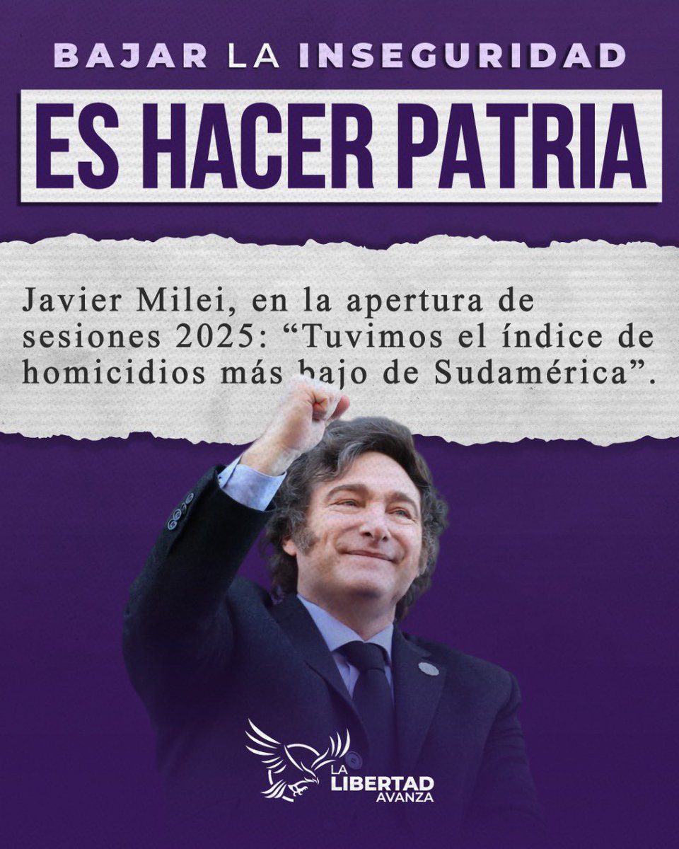 No podemos volver atrás. Para seguir en este rumbo, necesitamos que el Congreso tenga más defensores de las ideas del Presidente Javier Milei.
